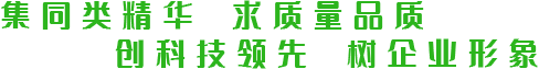 集同類精華 求質(zhì)量品質(zhì) 創(chuàng)科技領(lǐng)先 樹企業(yè)形象